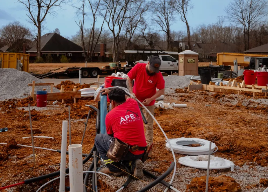 APEX Plumbing — new construction plumbing services in Decatur, AL
